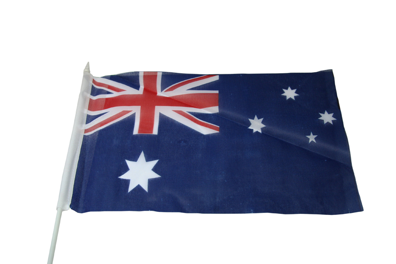 Stockfahne 30 x 40cm Australien